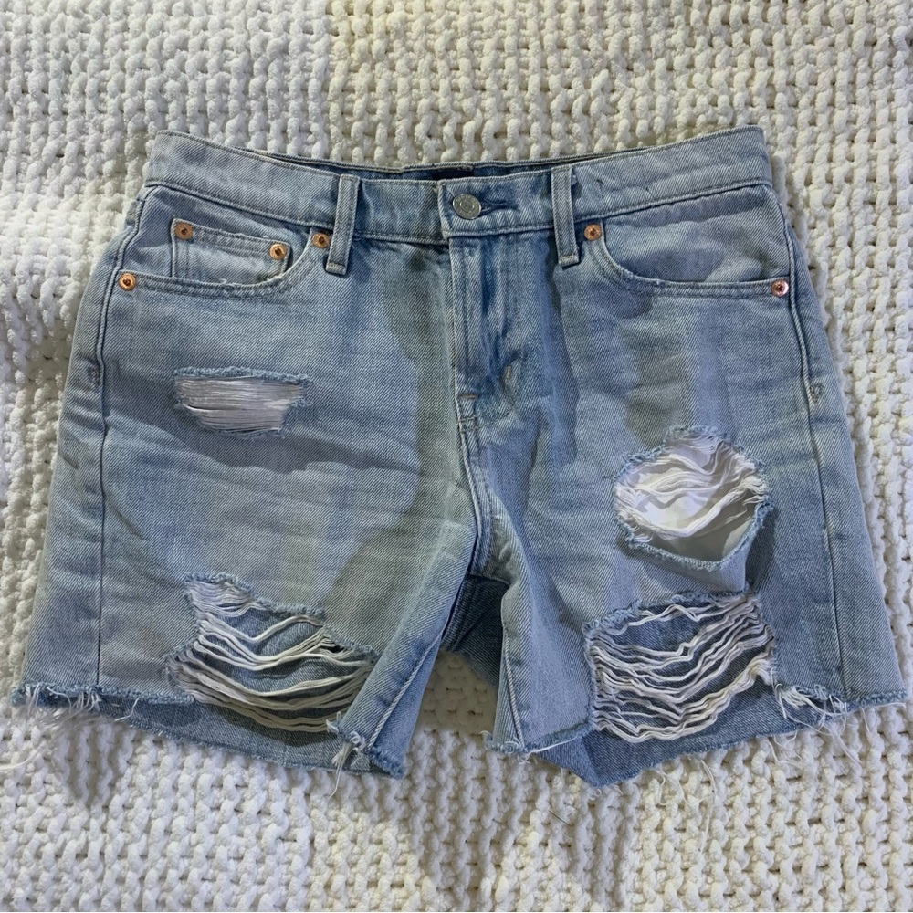 GAP. Denim mom shorts